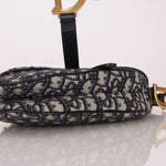 Dior 2018 Oblique Mini Saddle Bag - FashioNica