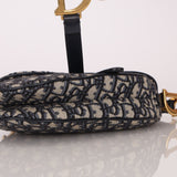 Dior 2018 Oblique Mini Saddle Bag - FashioNica