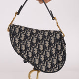 Dior 2018 Oblique Mini Saddle Bag - FashioNica