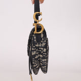 Dior 2018 Oblique Mini Saddle Bag - FashioNica
