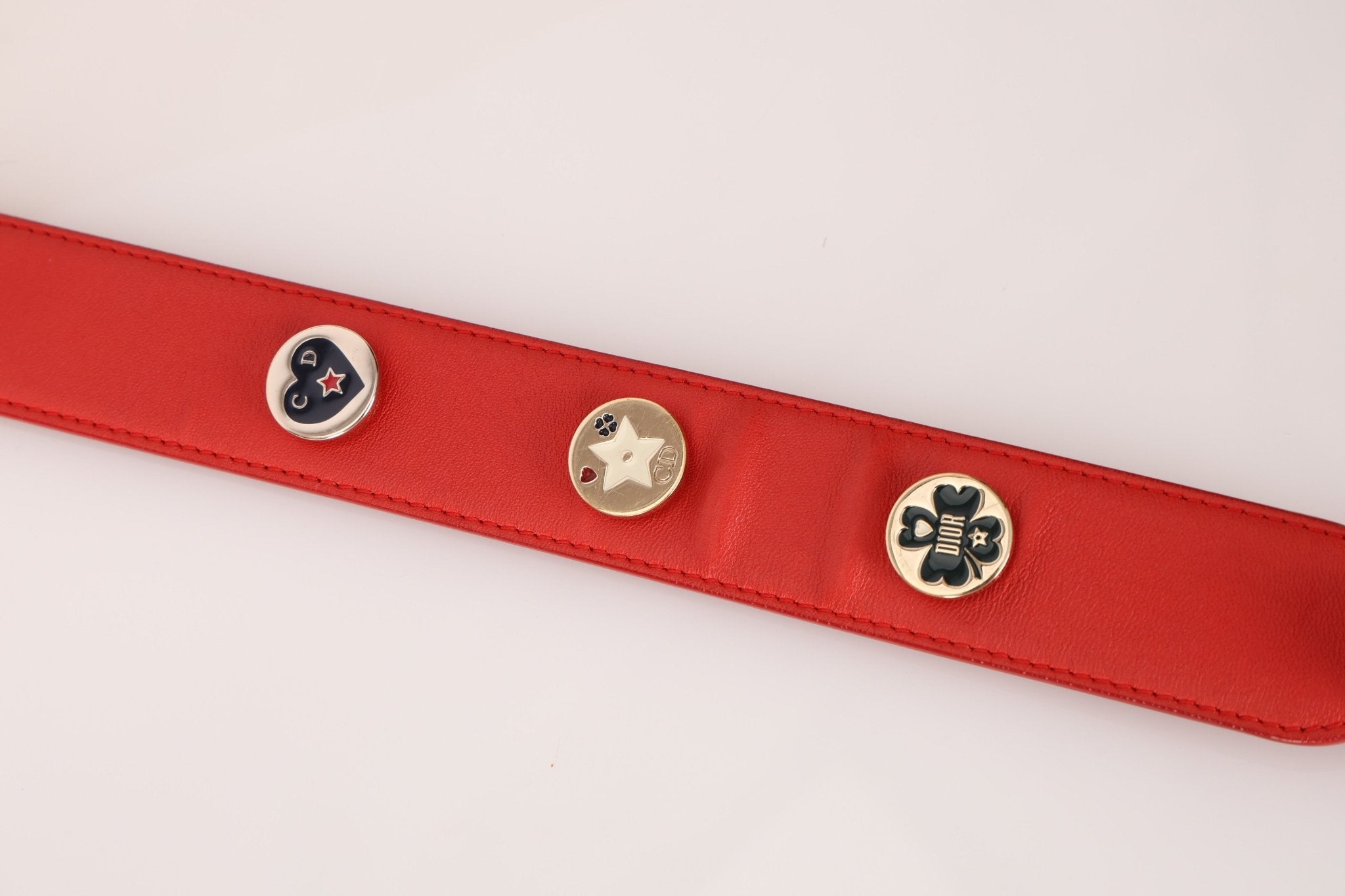 Dior 2018 Ruby Calfskin Cannage My ABCDior Small Lady - FashioNica