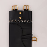 Dior 2018 Saddle Grommet Wide Belt 75 - FashioNica