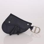 Dior 2019 Calfskin Grained Saddle Pouch - FashioNica