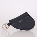 Dior 2019 Calfskin Grained Saddle Pouch - FashioNica