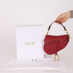 Dior 2019 Grained Calfskin Mini Saddle - FashioNica