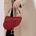 Dior 2019 Grained Calfskin Mini Saddle - FashioNica