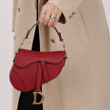 Dior 2019 Grained Calfskin Mini Saddle - FashioNica