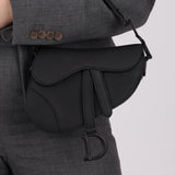 Dior 2019 Leather UltraMatte Mini Saddle Bag - FashioNica