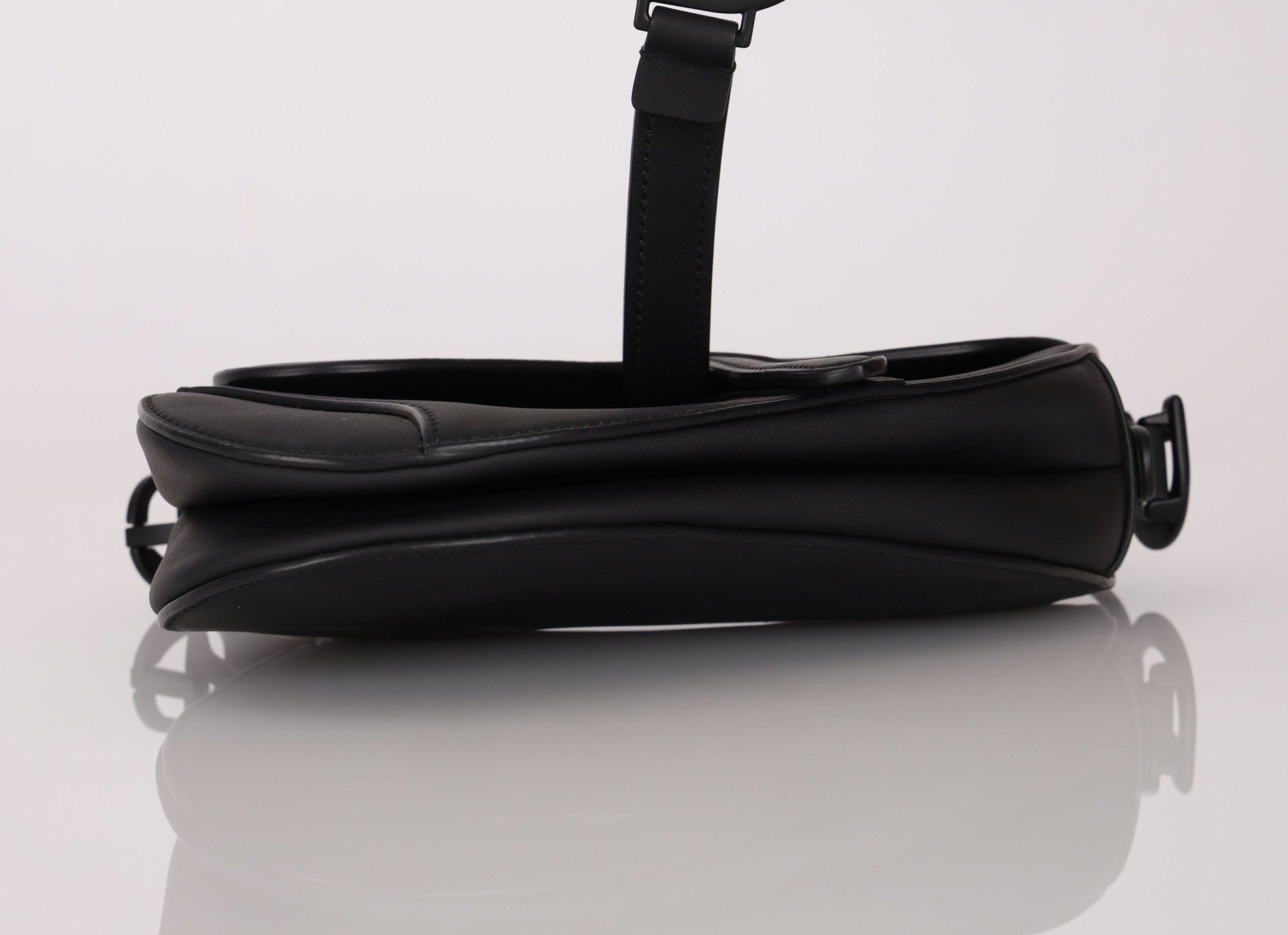 Dior 2019 Leather UltraMatte Mini Saddle Bag - FashioNica