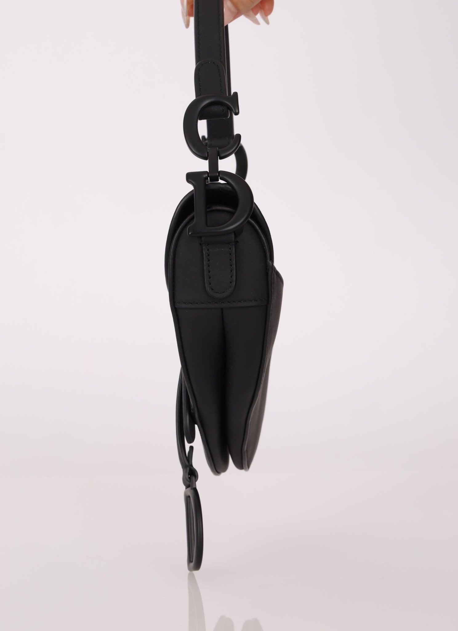 Dior 2019 Leather UltraMatte Mini Saddle Bag - FashioNica