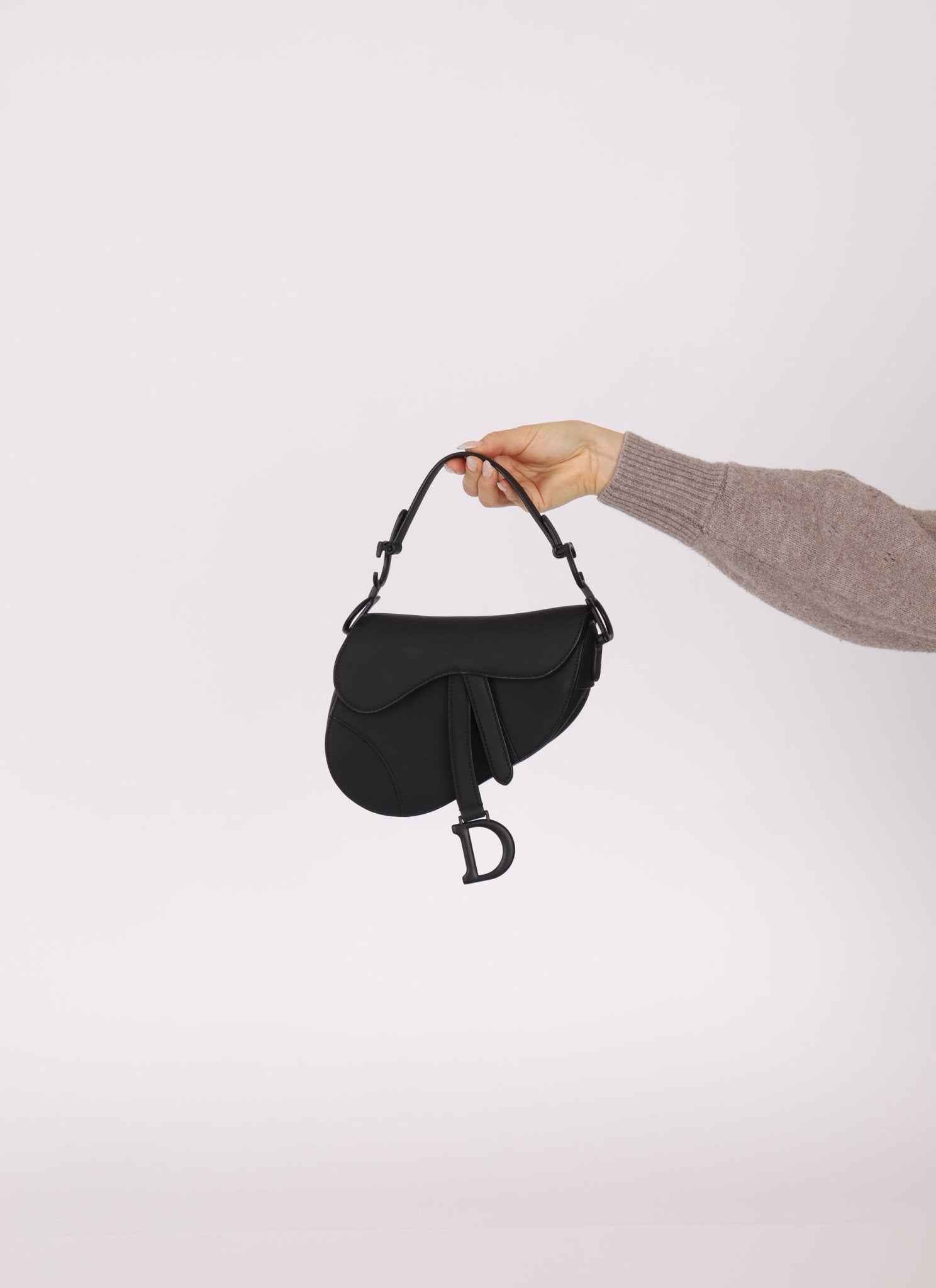 Dior 2019 Leather UltraMatte Mini Saddle Bag - FashioNica