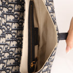 Dior 2019 Oblique Medium Saddle with Dior Guitar Strap - FashioNica