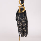 Dior 2019 Oblique Medium Saddle with Dior Guitar Strap - FashioNica