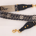 Dior 2019 Oblique Mini Saddle Bag with Guitar Strap - FashioNica