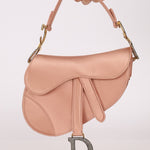 Dior 2019 Satin Blush Mini Saddle - FashioNica
