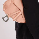 Dior 2019 Satin Blush Mini Saddle - FashioNica