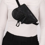 Dior 2019 Woven Saddle Belt Bag - FashioNica