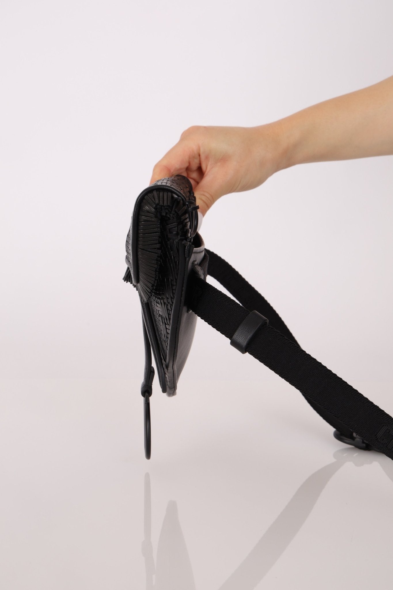 Dior 2019 Woven Saddle Belt Bag - FashioNica