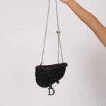 Dior 2019 Woven Saddle Belt Bag - FashioNica