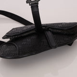 Dior 2019 Woven Saddle Belt Bag - FashioNica