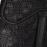 Dior 2019 Woven Saddle Belt Bag - FashioNica
