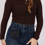 Dior 2020 Calfskin Ultra Matte Cardholder with Chain - FashioNica