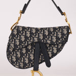 Dior 2020 Mini Oblique Saddle with Guitar Strap - FashioNica