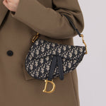 Dior 2020 Mini Oblique Saddle with Guitar Strap - FashioNica
