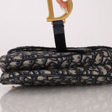 Dior 2020 Mini Oblique Saddle with Guitar Strap - FashioNica