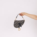 Dior 2020 Oblique Mini Saddle with Guitar Strap - FashioNica