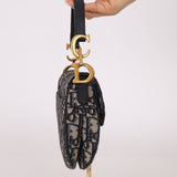 Dior 2020 Oblique Mini Saddle with Guitar Strap - FashioNica