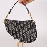 Dior 2020 Oblique Mini Saddle with Guitar Strap - FashioNica