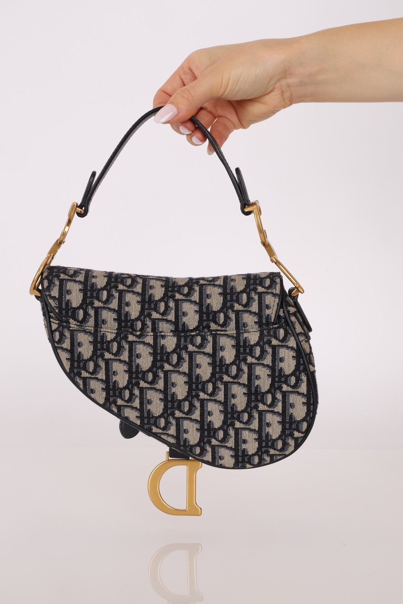 Dior 2020 Oblique Mini Saddle with Guitar Strap - FashioNica