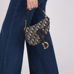 Dior 2020 Oblique Mini Saddle with Guitar Strap - FashioNica