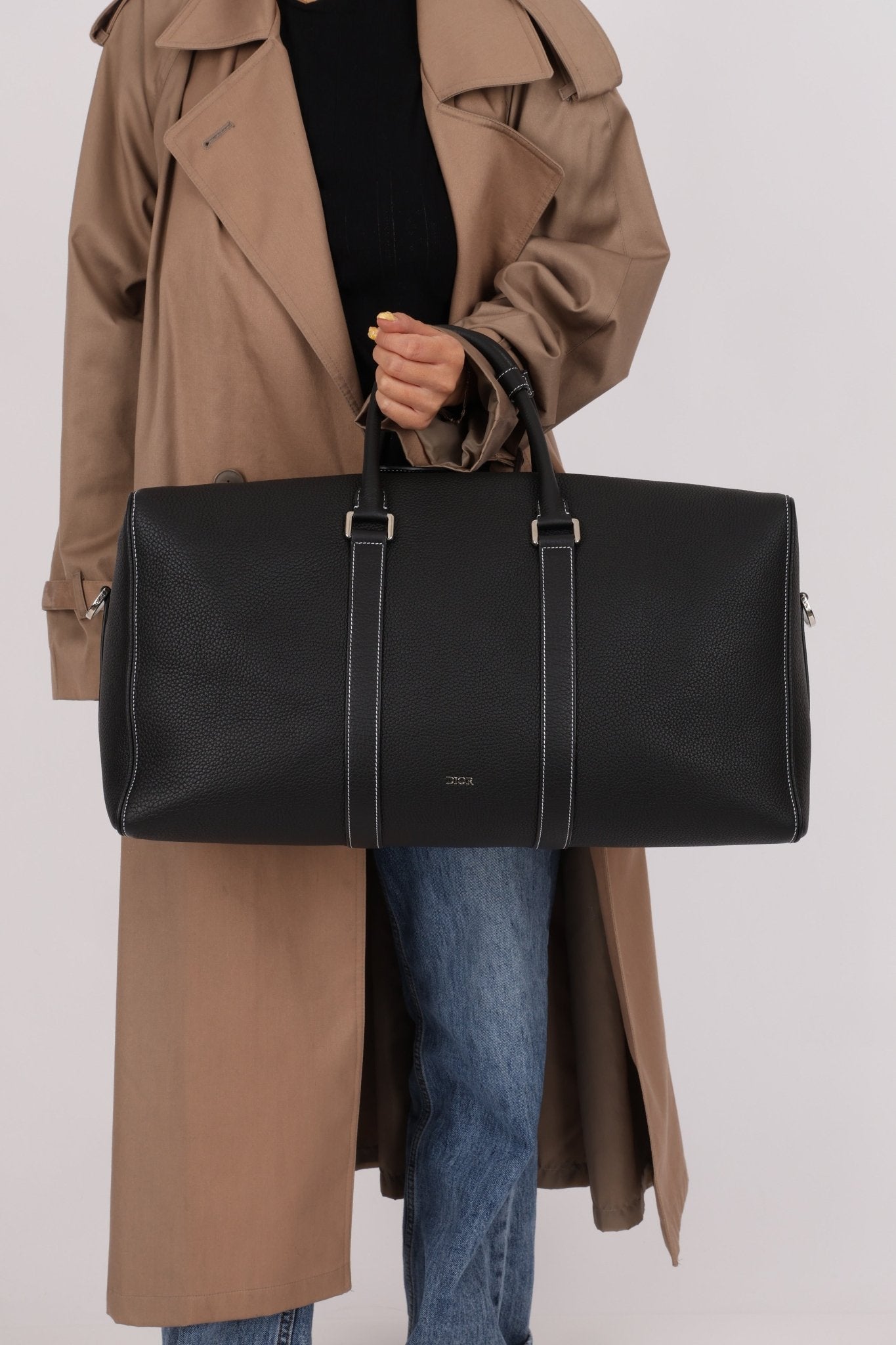 Dior 2021 Grained Calfskin Lingot 50 Bag - FashioNica