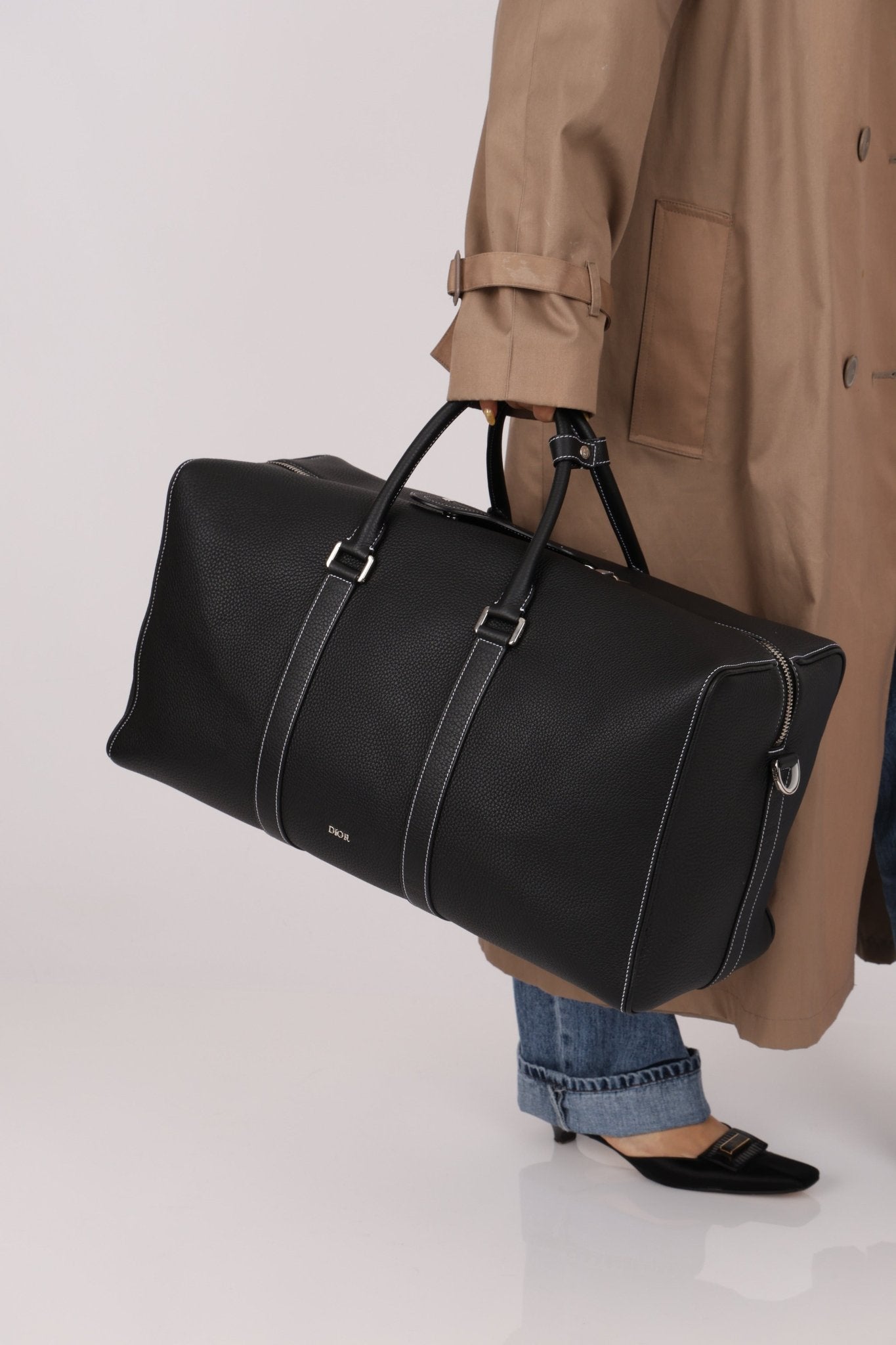 Dior 2021 Grained Calfskin Lingot 50 Bag - FashioNica