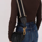 Dior 2021 Grained Calfskin Mini Saddle Bag w/ Guitar Strap - FashioNica