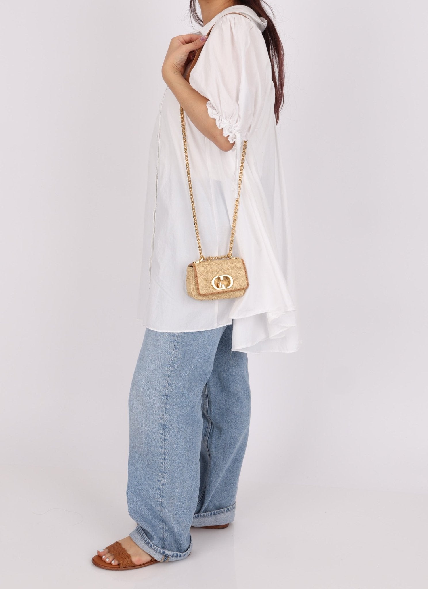 Dior 2021 Raffia Micro Caro Bag - FashioNica