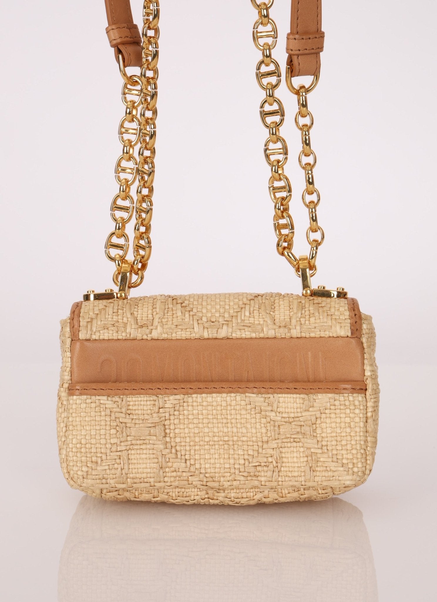 Dior 2021 Raffia Micro Caro Bag - FashioNica