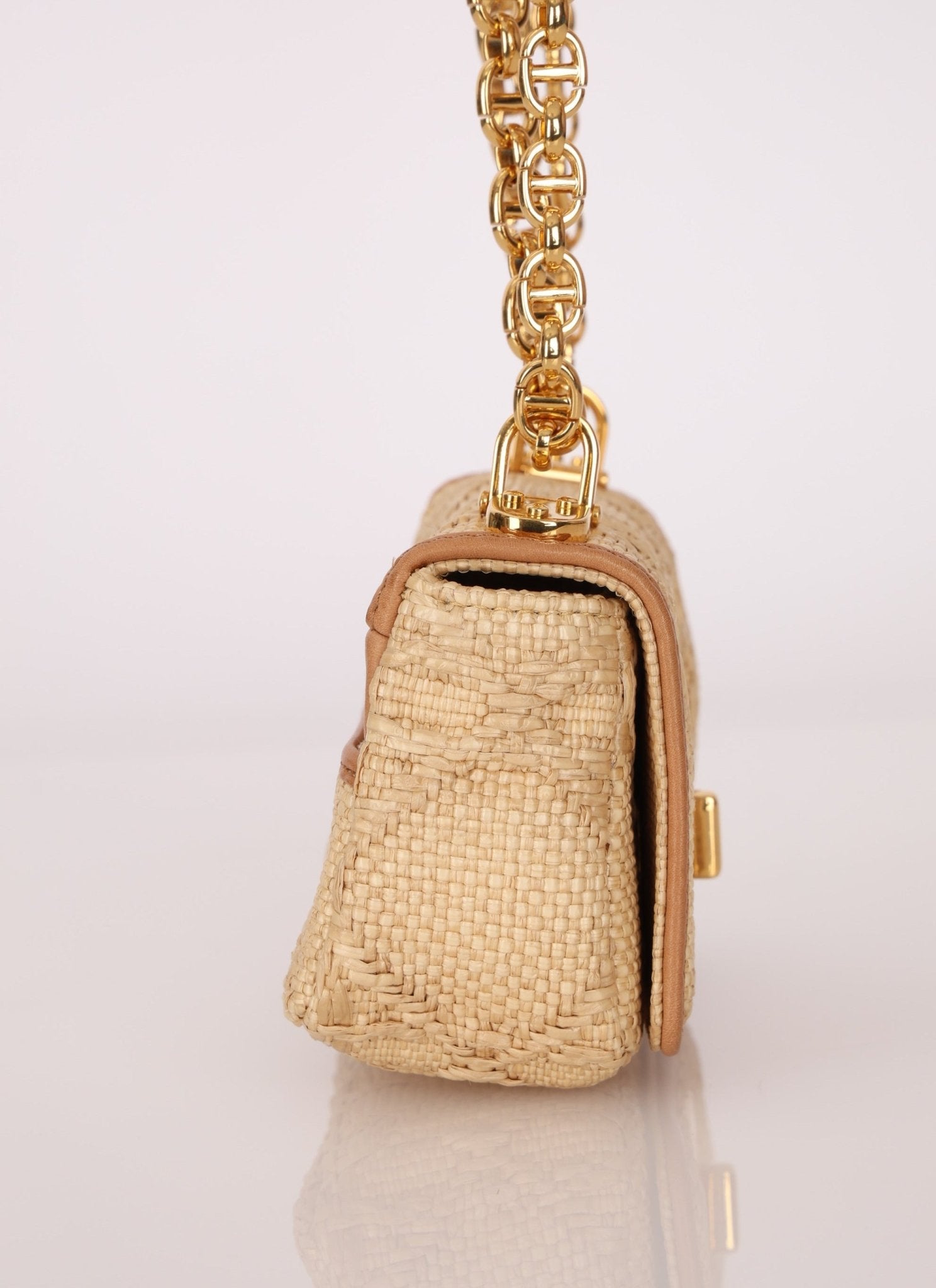 Dior 2021 Raffia Micro Caro Bag - FashioNica