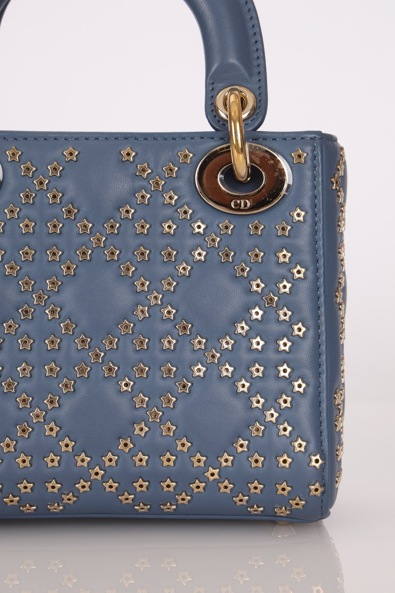 Dior 2022 Lambskin Lucky Stars Mini Lady - FashioNica