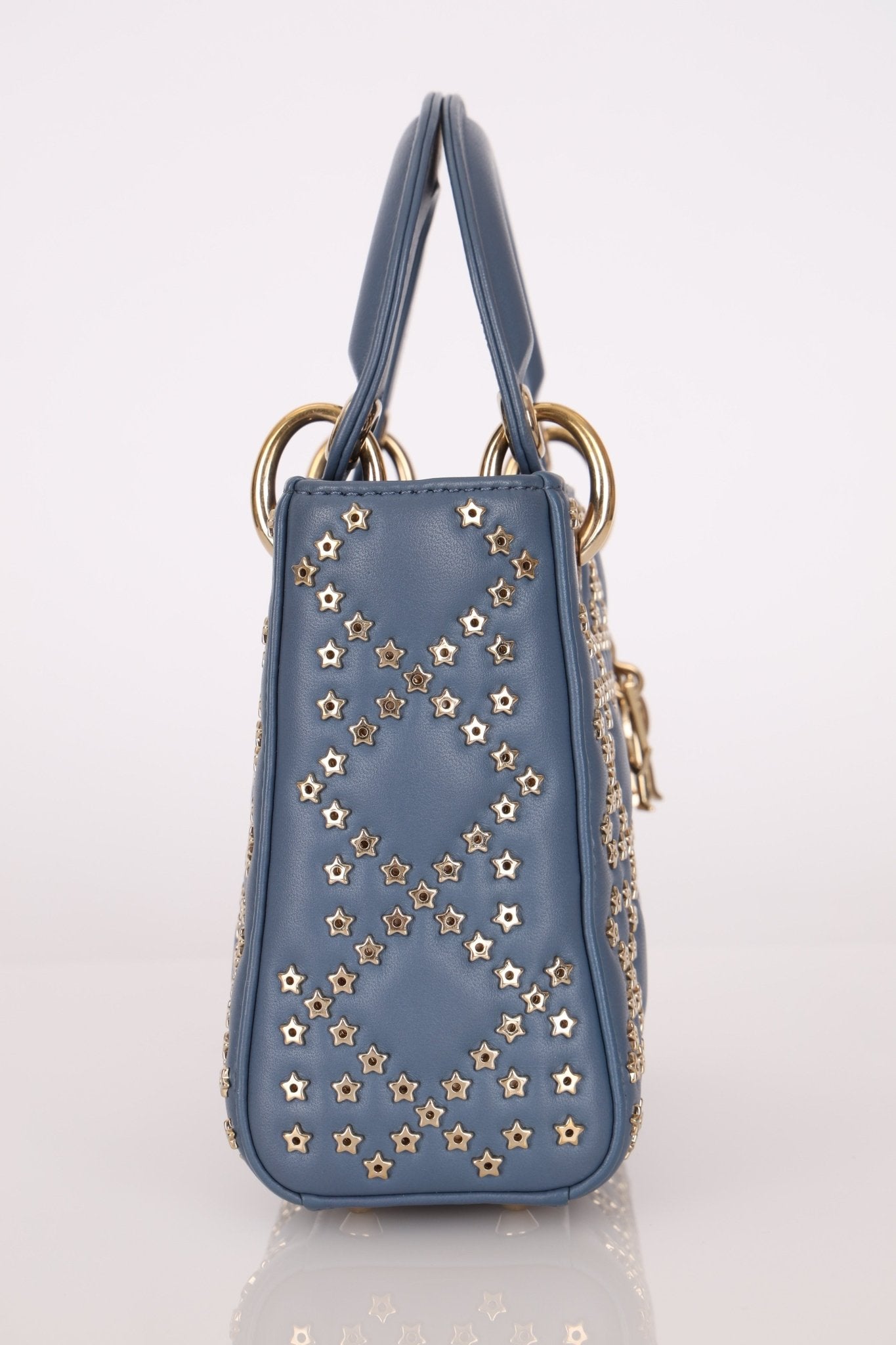 Dior 2022 Lambskin Lucky Stars Mini Lady - FashioNica