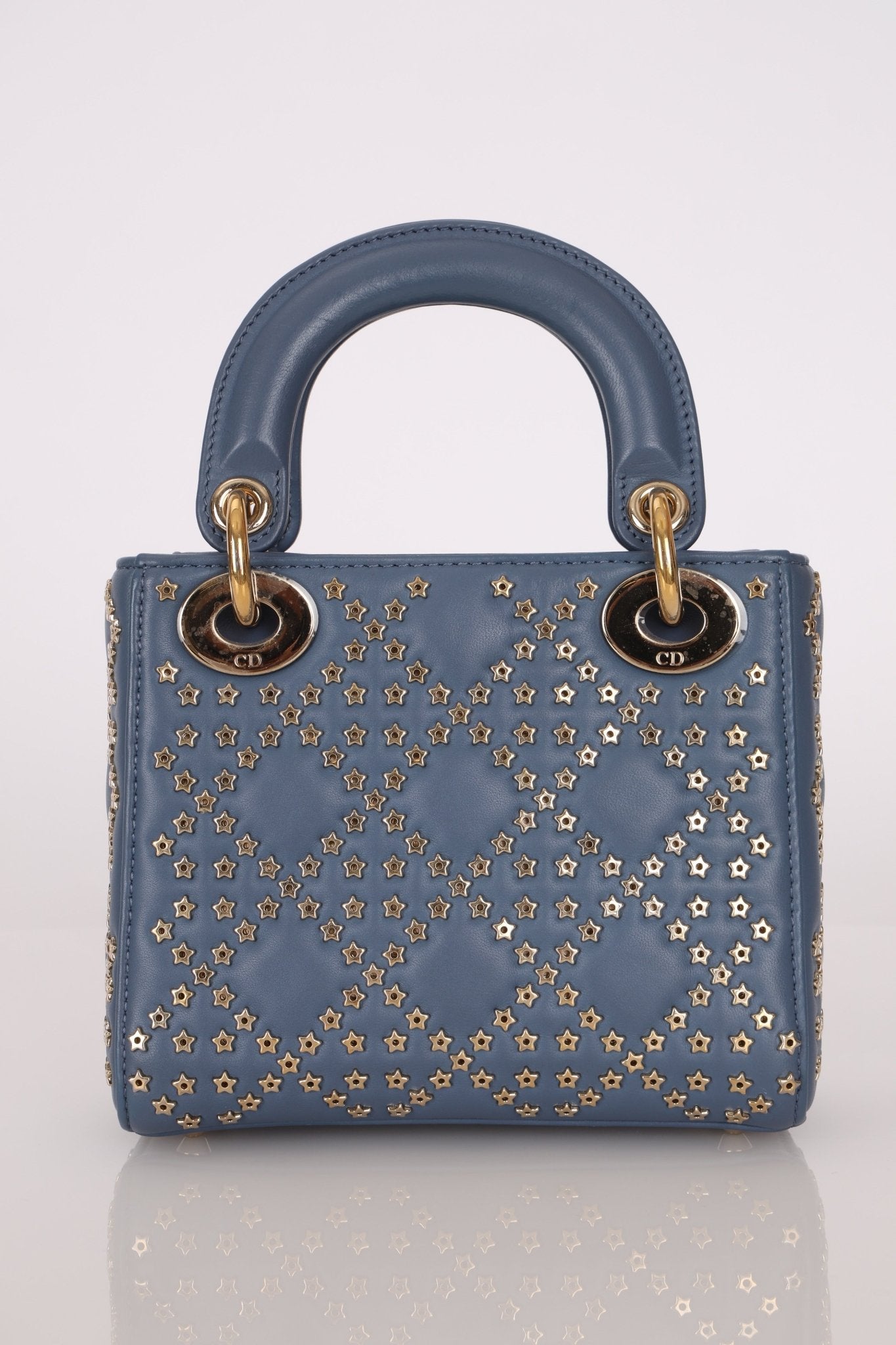 Dior 2022 Lambskin Lucky Stars Mini Lady - FashioNica