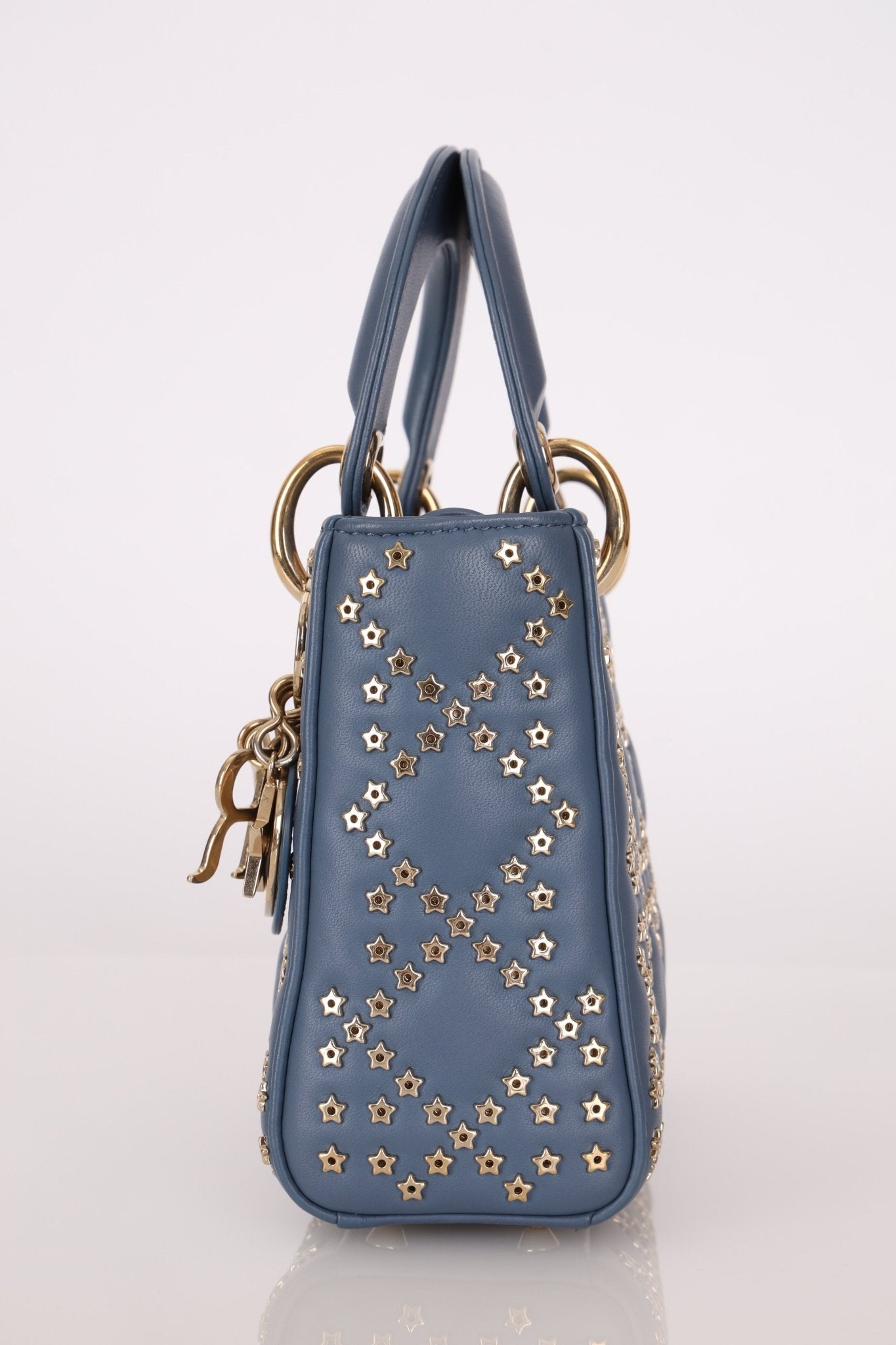 Dior 2022 Lambskin Lucky Stars Mini Lady - FashioNica