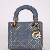 Dior 2022 Lambskin Lucky Stars Mini Lady - FashioNica