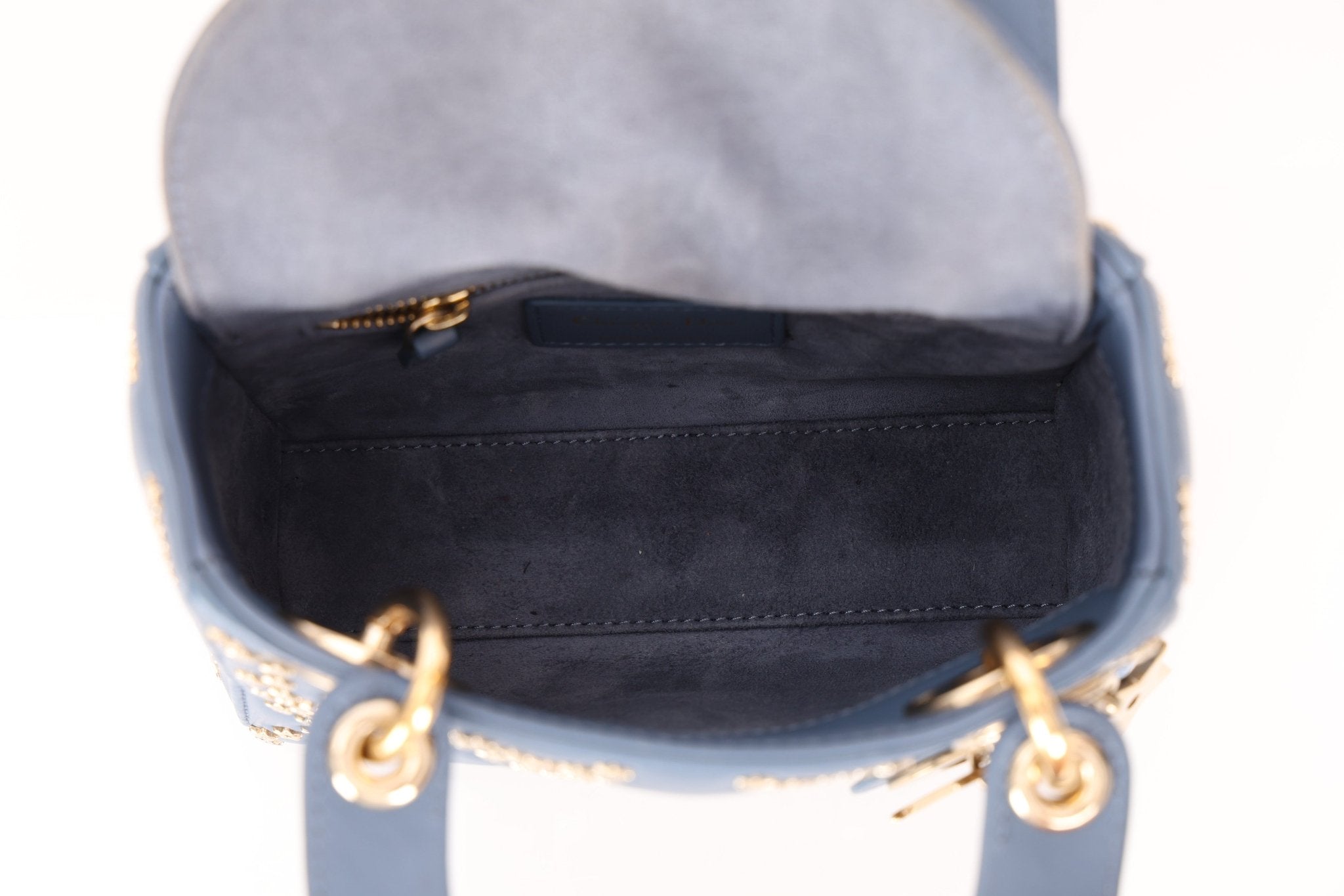 Dior 2022 Lambskin Lucky Stars Mini Lady - FashioNica