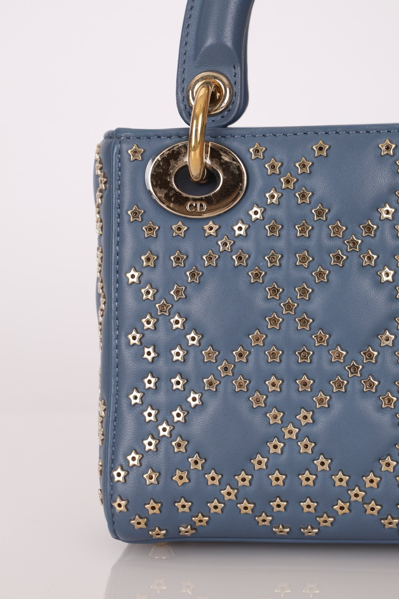 Dior 2022 Lambskin Lucky Stars Mini Lady - FashioNica