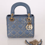 Dior 2022 Lambskin Lucky Stars Mini Lady - FashioNica