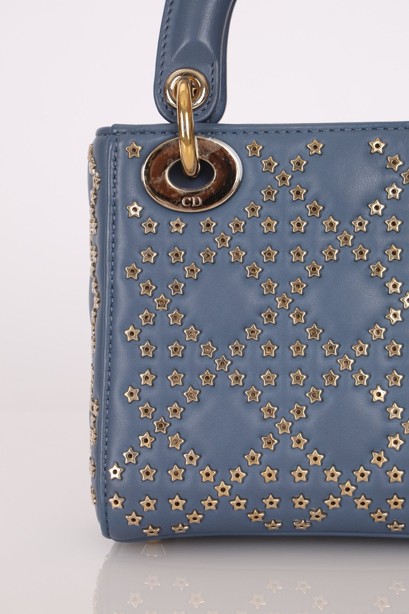 Dior 2022 Lambskin Lucky Stars Mini Lady - FashioNica