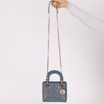 Dior 2022 Lambskin Lucky Stars Mini Lady - FashioNica